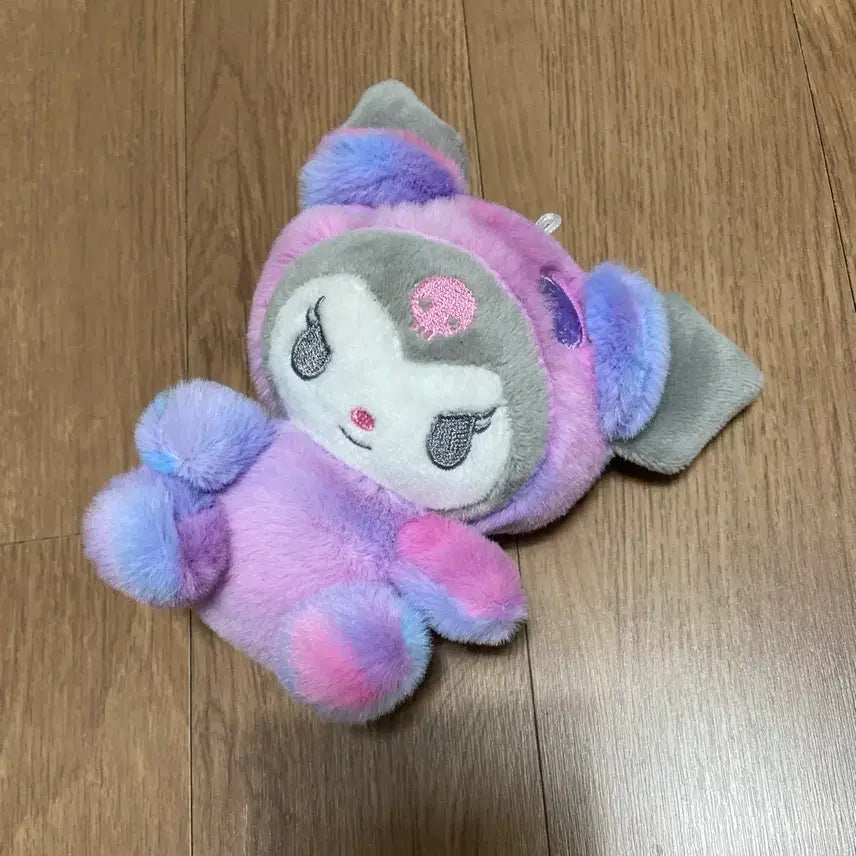 [BUNJANG] Kuromi Pastel Plush Doll Keyring / 쿠로미 인형 키링 파스텔 봉제인형
