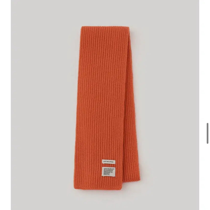 [BUNJANG] Another Office Layer Scarf Carrot / 어나더오피스 레이어 머플러 Carrot