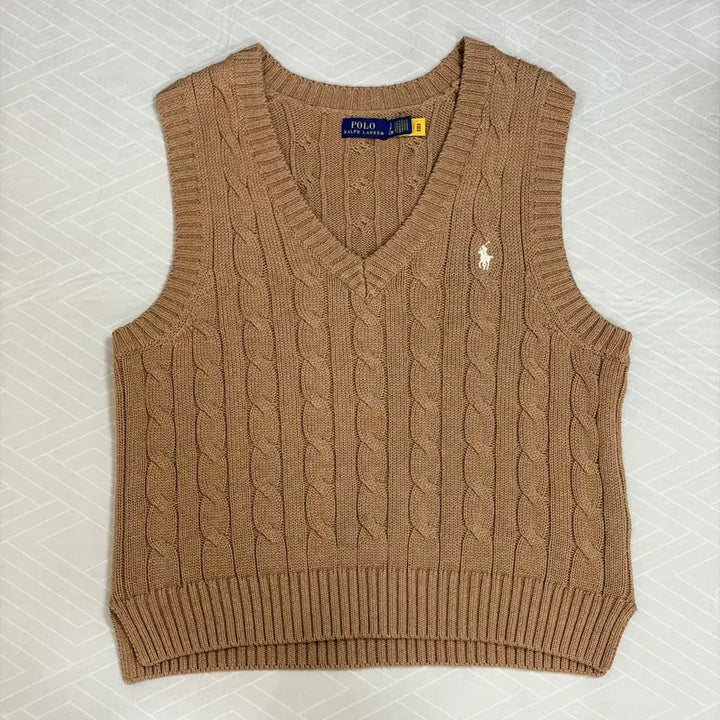 [SOLD OUT] 폴로랄프로렌 우먼 케이블 니트 조끼 베스트