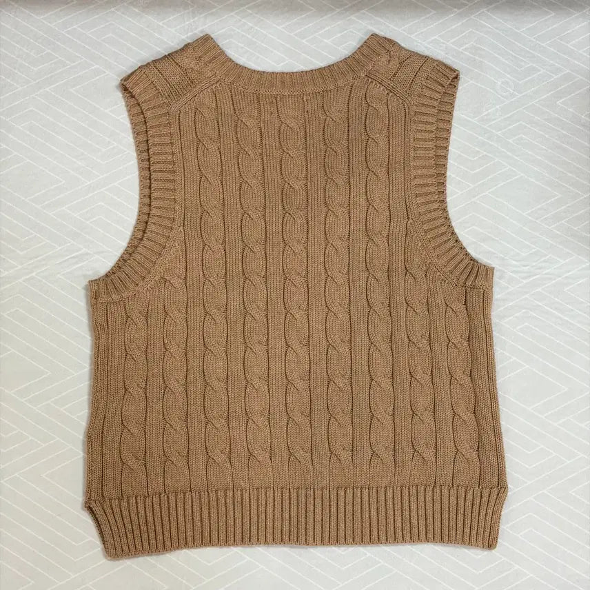 [SOLD OUT] 폴로랄프로렌 우먼 케이블 니트 조끼 베스트