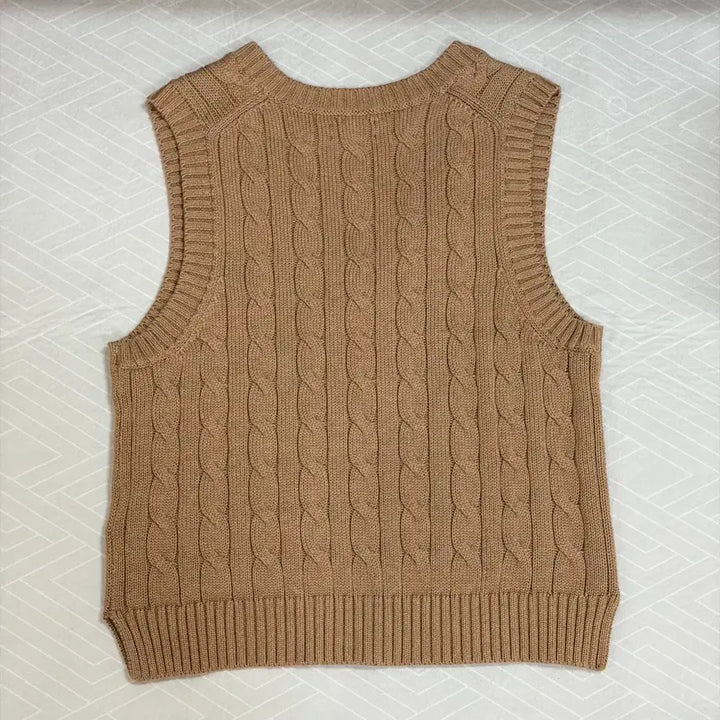 [SOLD OUT] 폴로랄프로렌 우먼 케이블 니트 조끼 베스트