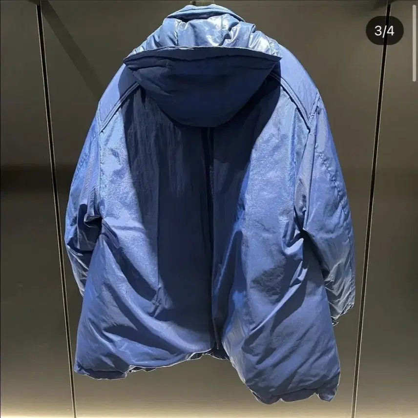 [BUNJANG] Junji Collection Reversible Padded Jacket / 준지 컬렉션 189만 블루 리버시블 패딩