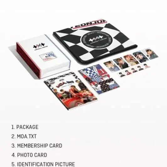 [SOLD OUT] [BUNJANG] TXT MOA Membership Kit / 투모로우바이투게더 MOA 멤버십 키트