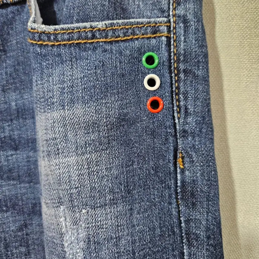 [BUNJANG] Philipp Plein Denim Jeans / (정품)필립플레인 데님 청바지 스컬 워싱진