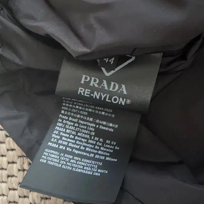 [BUNJANG] Prada Re-Nylon Anorak Jacket Black / (44)프라다 리나일론 아노락 자켓 블랙