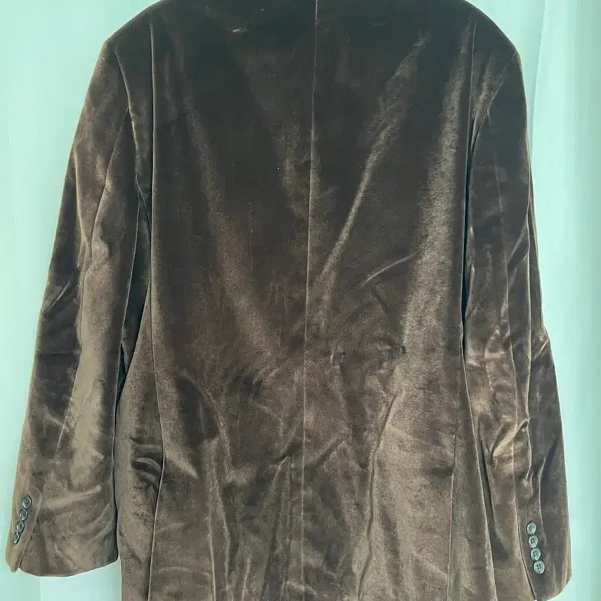 [BUNJANG] Velvet Brown Blazer / (105 size) 벨벳 브라운 블레이져