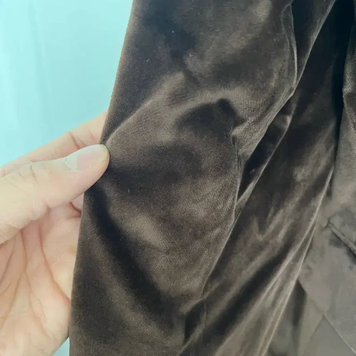 [BUNJANG] Velvet Brown Blazer / (105 size) 벨벳 브라운 블레이져