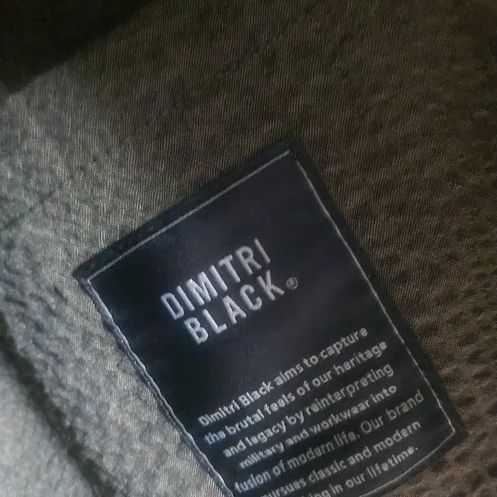 [BUNJANG] Dimitri Black Cotton Jacket / 디미트리 블랙 면 자켓 3