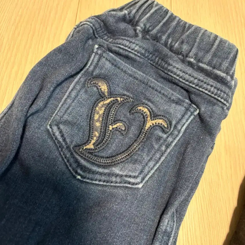 [BUNJANG] VIGOSS Fleece Lined Skinny Leggings Jeans / 비고스진 기모 스키니레깅스진 진청 26