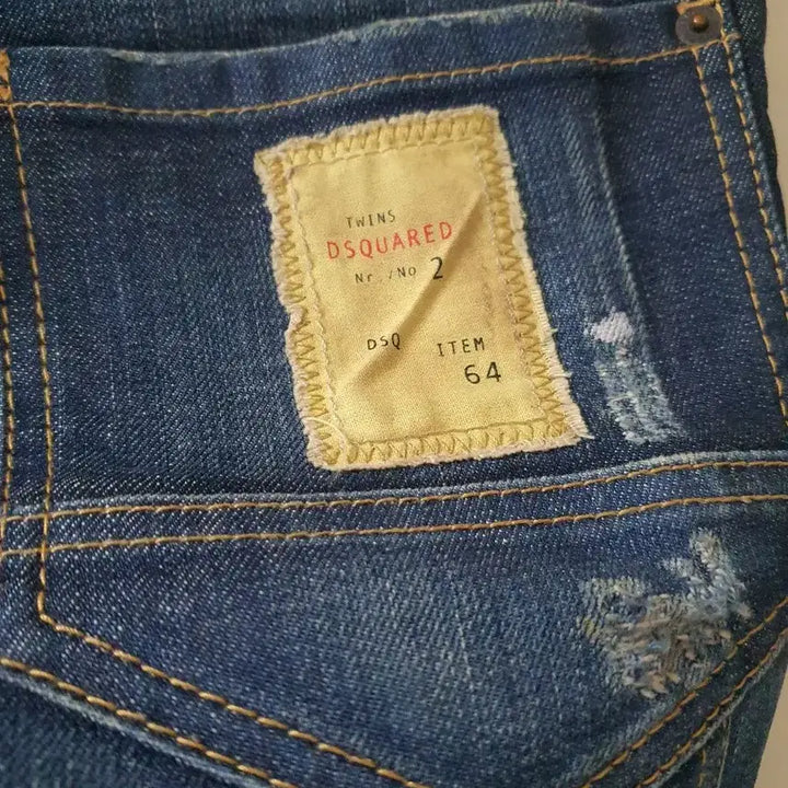 [BUNJANG] Dsquared2 Rookie 8 Slim Biker Jeans / 정품 디스퀘어드 루키8 슬림바이커 46