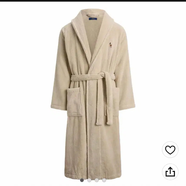 [BUNJANG] Polo Robe Beige S/M / 폴로 로브 가운 베이지 S/M