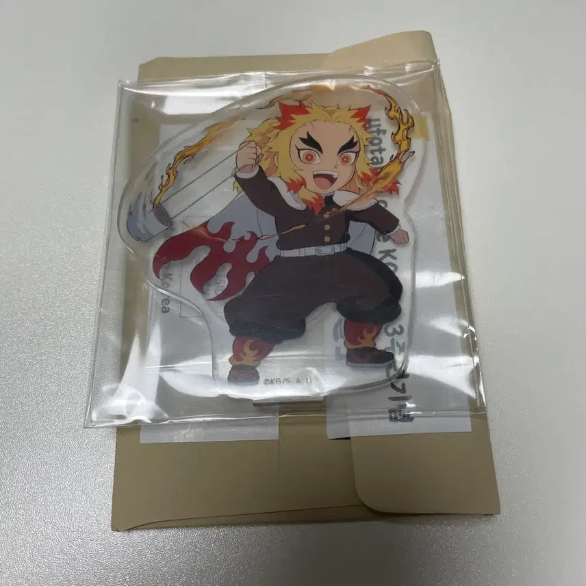[BUNJANG] Demon Slayer Rengoku 3rd Anniversary Acrylic Stand / 귀멸의 칼날 3주년 한정판 렌고쿠 아크릴 스탠드