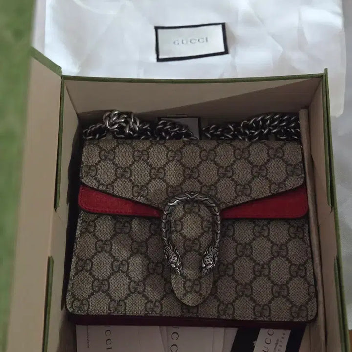 [BUNJANG] Gucci Dionysus Mini Shoulder Bag / 구찌 디오니소스 미니 숄더백 크로스백 (거의새거) 번개케어정품판정제품