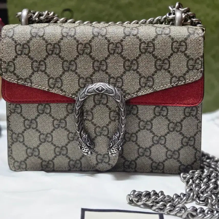 [BUNJANG] Gucci Dionysus Mini Shoulder Bag / 구찌 디오니소스 미니 숄더백 크로스백 (거의새거) 번개케어정품판정제품