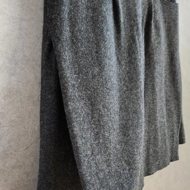 [BUNJANG] mallee Gray Wool Midi Skirt / mallee 말리 그레이 모직 미디 스커트 S(26인치)