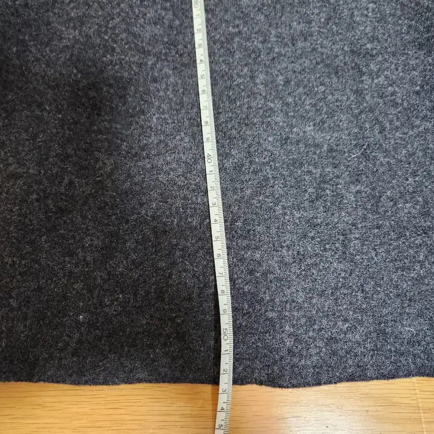 [BUNJANG] mallee Gray Wool Midi Skirt / mallee 말리 그레이 모직 미디 스커트 S(26인치)
