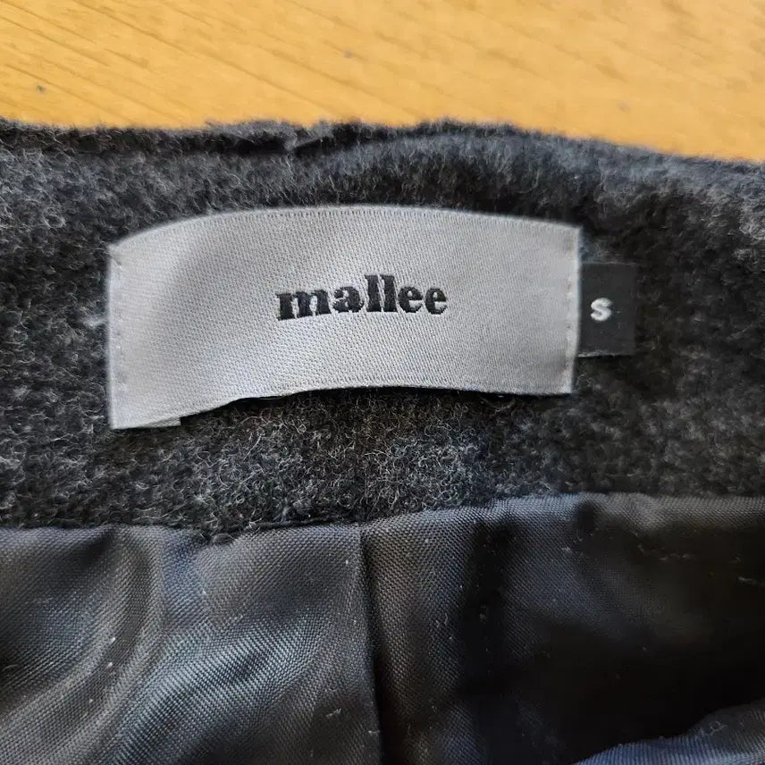 [BUNJANG] mallee Gray Wool Midi Skirt / mallee 말리 그레이 모직 미디 스커트 S(26인치)