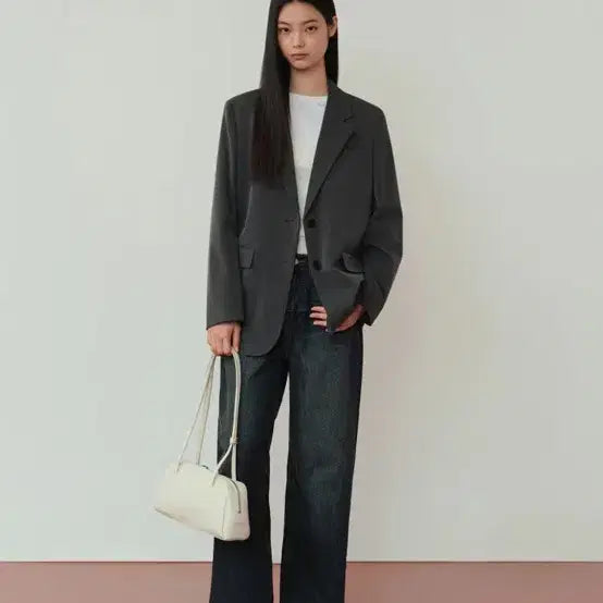 [BUNJANG] Musinsa Wide Denim Pants - Yellow Deep Indigo / 무배 당일발송 한번착용)) 무신사 와이드 데님 팬츠 옐로우 딥 인디고