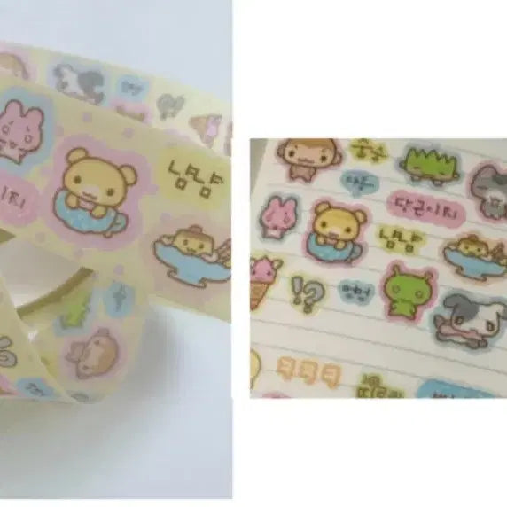 [BUNJANG] Studio Choo Seoti Kiss Cut / 쮸작업실 서티 키스컷 일괄 개별X