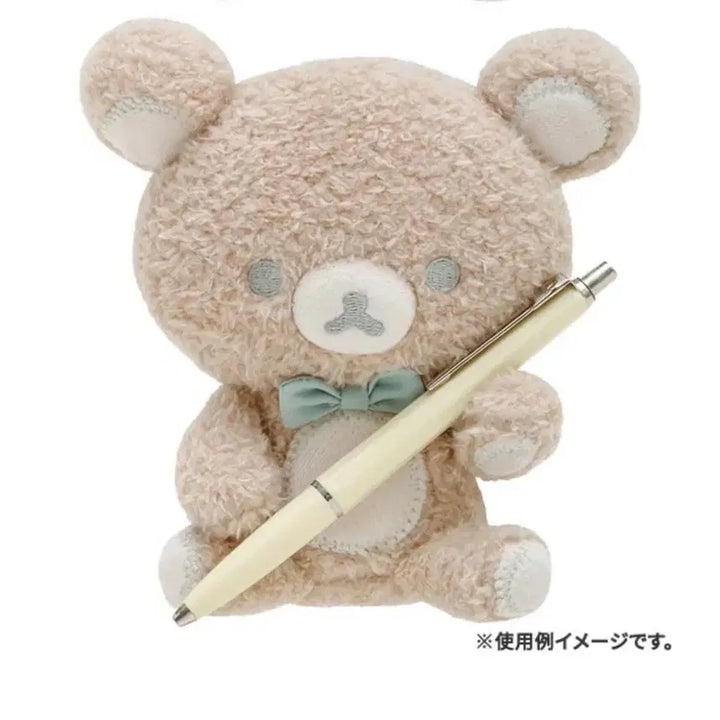 [BUNJANG] San-X Rilakkuma Posing Doll Plush / 산엑스 리락쿠마 포징 인형 뽀글 차분한 컬러 메세지 누이구루미