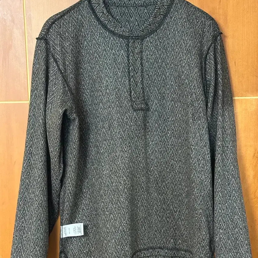 [SOLD OUT] [신품] 반츠 울 헨리넥 스웨터 46(95) 브라운