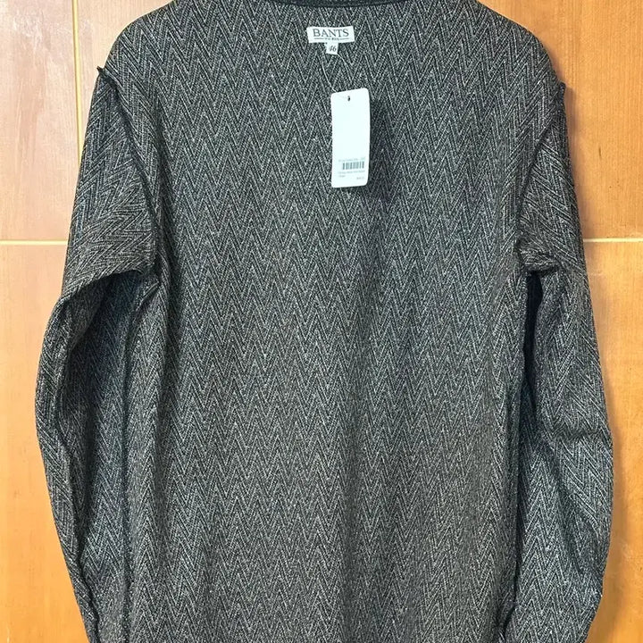 [SOLD OUT] [신품] 반츠 울 헨리넥 스웨터 46(95) 브라운