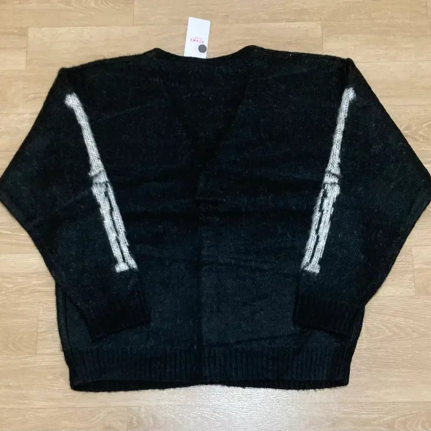 [BUNJANG] Beams Skull Shaggy Cardigan M / 새상품) 빔즈 스컬 샤기 가디건 M
