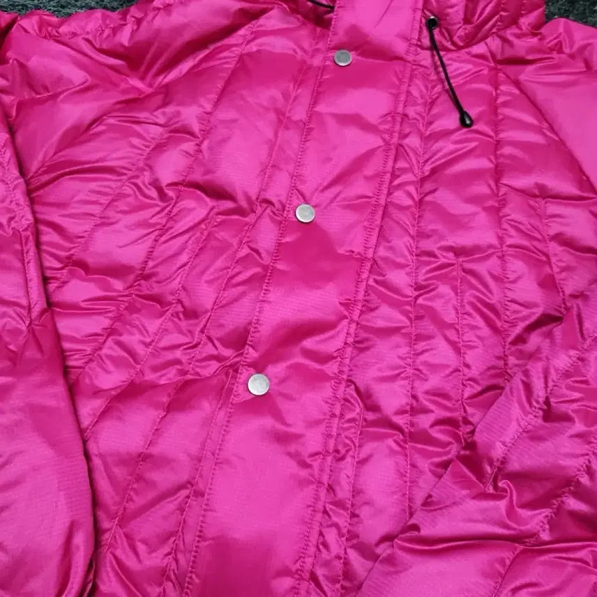 [BUNJANG] Travel Padded Jacket Magenta L Size / Travel 트래블 패딩 마젠타 L사이즈