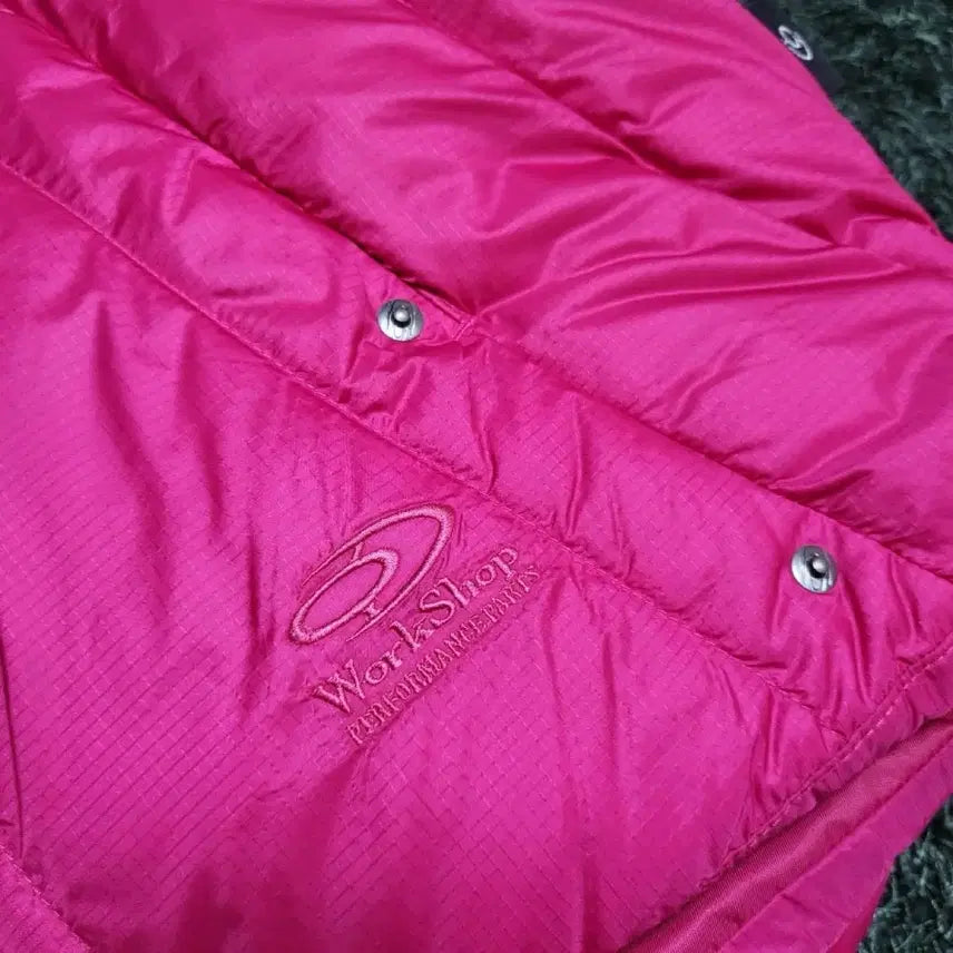 [BUNJANG] Travel Padded Jacket Magenta L Size / Travel 트래블 패딩 마젠타 L사이즈