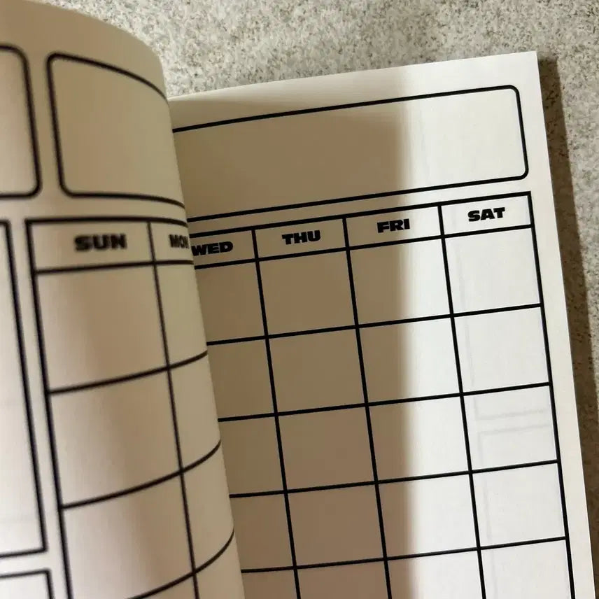 [BUNJANG] Diary Weekly Planner Scheduler Calendar / 다이어리 공책 위클리 플래너 스케쥴러 달력 판매