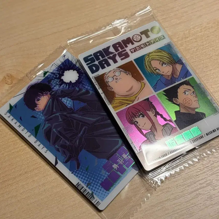 [BUNJANG] Sakamoto Days Unsealed Bundle Set Weahter Card / 사카모토데이즈 웨하스 카드 미개봉 일괄