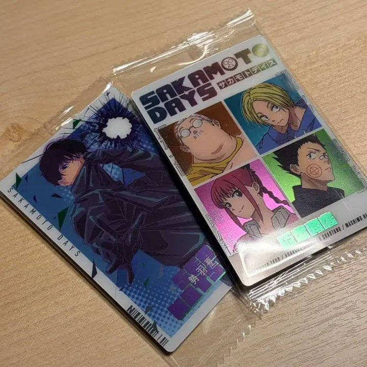 [BUNJANG] Sakamoto Days Unsealed Bundle Set Weahter Card / 사카모토데이즈 웨하스 카드 미개봉 일괄