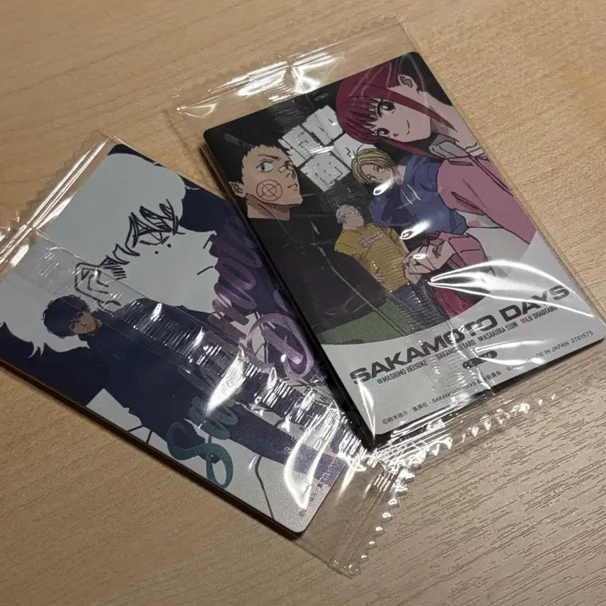 [BUNJANG] Sakamoto Days Unsealed Bundle Set Weahter Card / 사카모토데이즈 웨하스 카드 미개봉 일괄