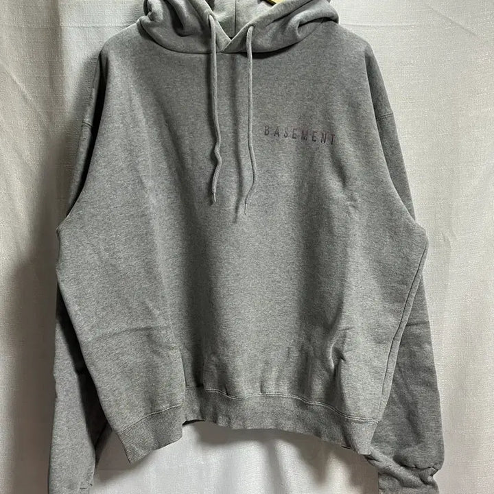 [BUNJANG] ONA Basement Gray Oversized Hoodie L / ONA 베이스먼트 회색 오버핏 후드티 L