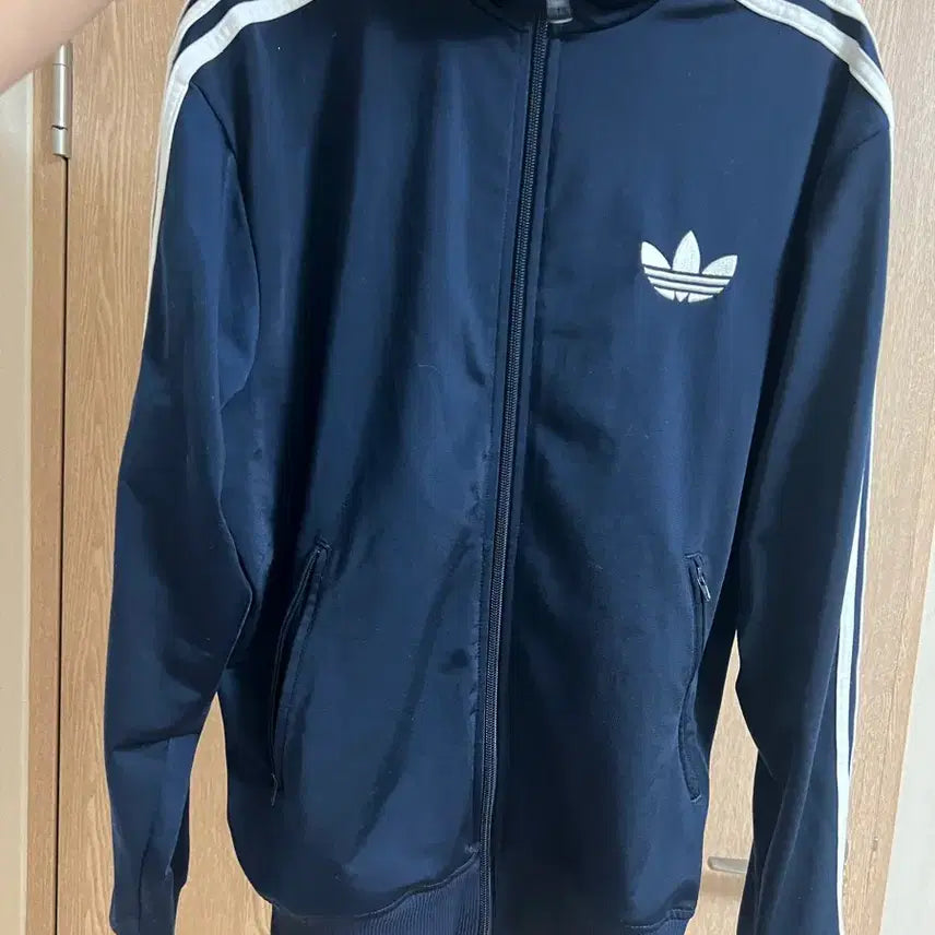 [BUNJANG] Adidas Firebird Jersey Navy M / 구파이어버드 져지 네이비 M