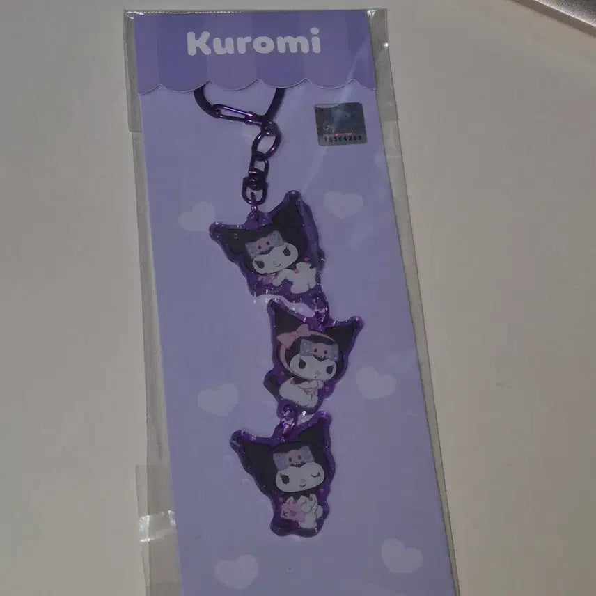 [BUNJANG] Sanrio Kuromi Keyring / 쿠로미 줄줄이 키링