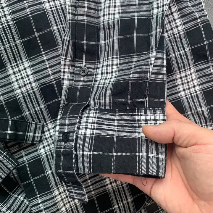 [BUNJANG] ZioZio Oversized Checkered Shirt / 지오송지오 오버핏 체크 셔츠 105