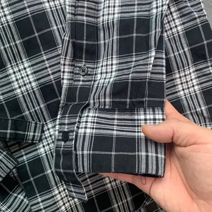 [BUNJANG] ZioZio Oversized Checkered Shirt / 지오송지오 오버핏 체크 셔츠 105