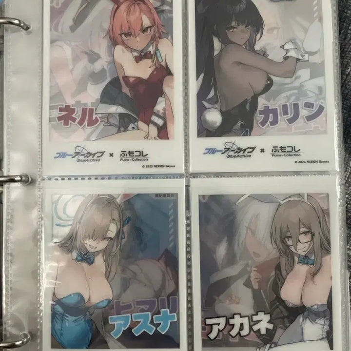 [BUNJANG] Blue Archive Fumo Collection Photocard Bundle Set / 블루아카이브 x Fumo Collection 포토카드