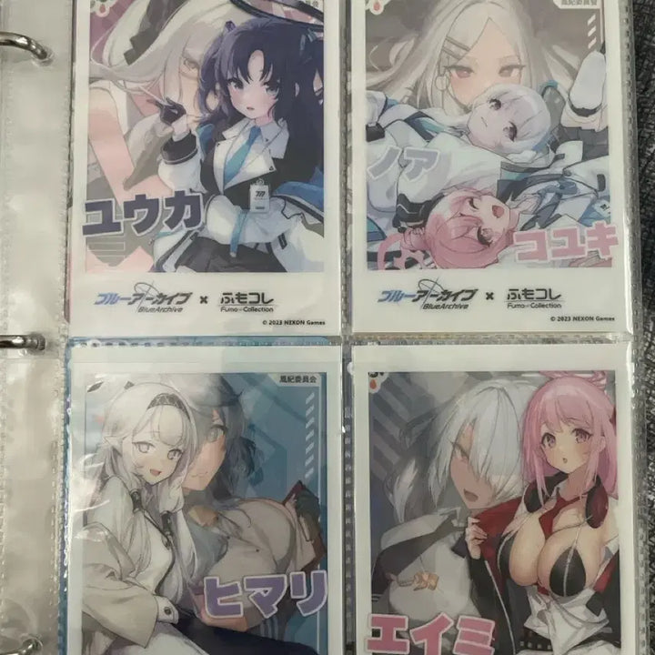 [BUNJANG] Blue Archive Fumo Collection Photocard Bundle Set / 블루아카이브 x Fumo Collection 포토카드