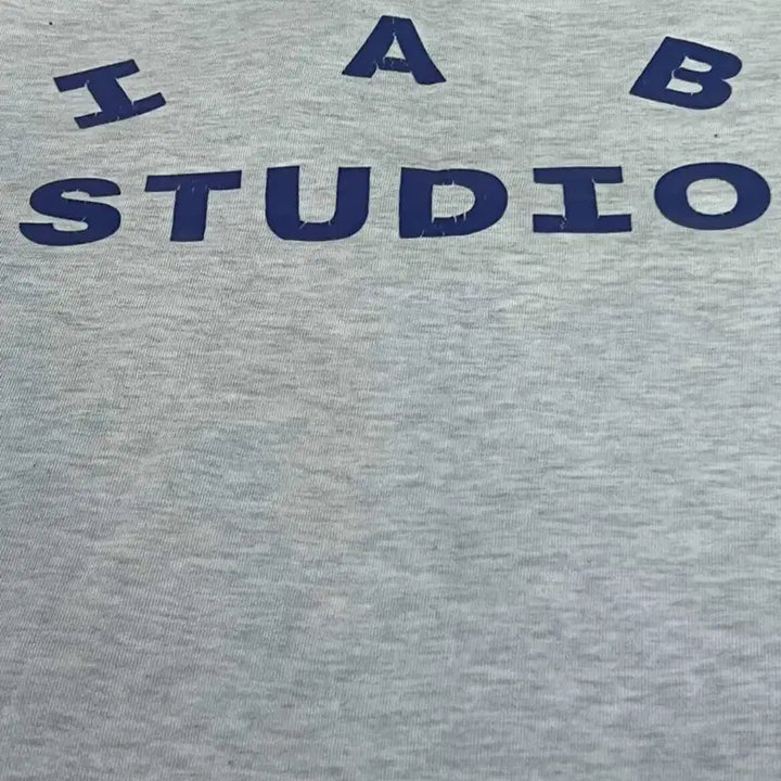 [BUNJANG] IAB Studio Half-Zip Pullover Light Gray / 아이앱 스튜디오 하프집업 풀오버 라이트 그레이