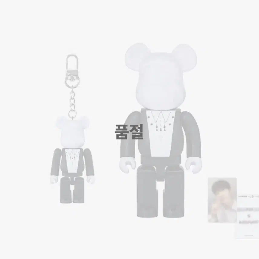 [BUNJANG] SEVENTEEN Wonwoo Bearbrick 400 Unsealed / 세븐틴 원우 베어브릭 400