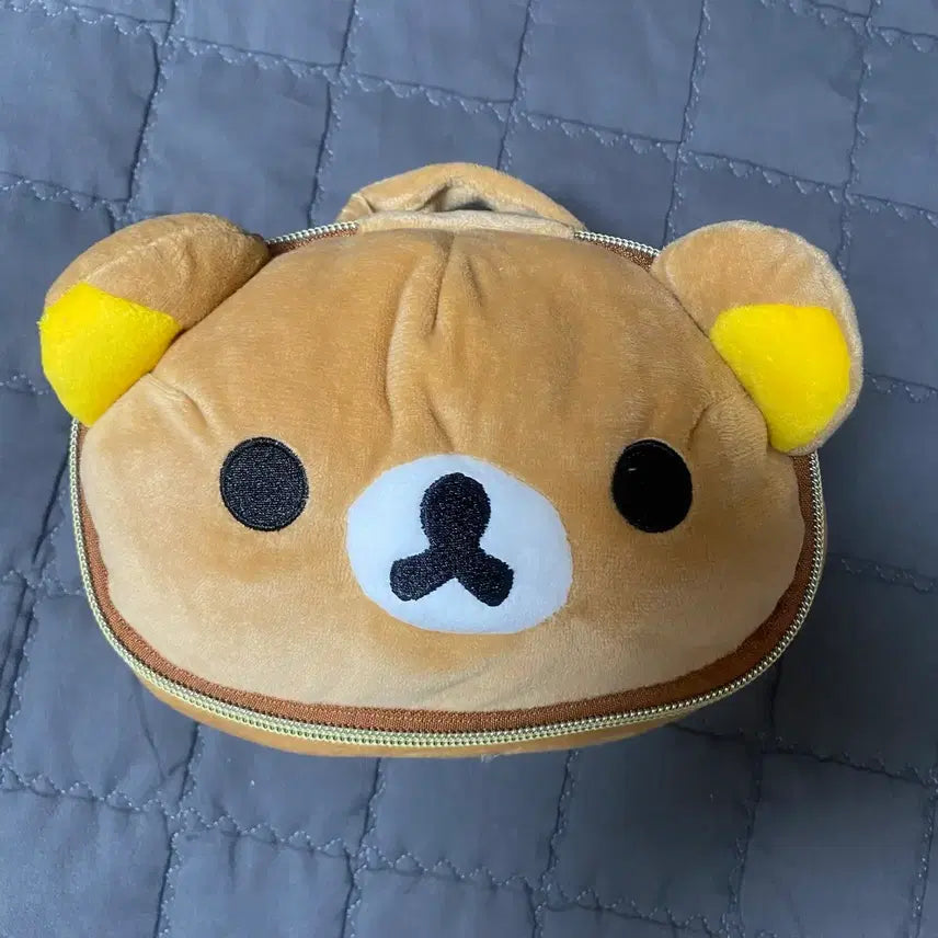 [BUNJANG] Rilakkuma Korilakkuma Makeup Pouch Organizer / 리락쿠마 코리락쿠마 화장품 파우치 정리함 세면백
