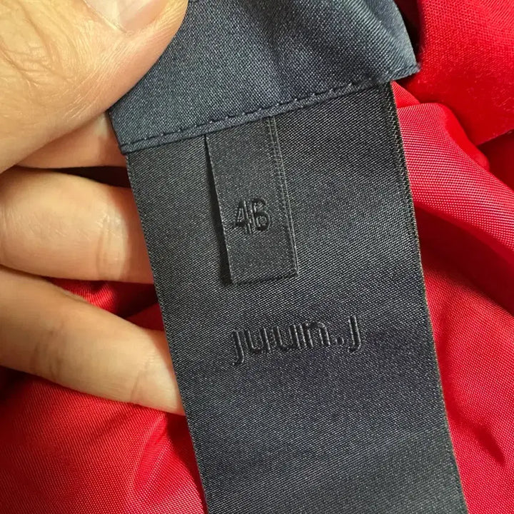 [BUNJANG] JunJ Reversible MA-1 Jacket Black Red Size 46 / 준지 리버시블 마원 ma-1 블랙 레드 46 사이즈