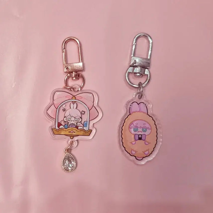 [BUNJANG] Dopang Sanzu Haruchiyo Shrimp Tempura Keyring / 도리벤 산즈 키링 하루치요 보석참 두팡님 새우튀김