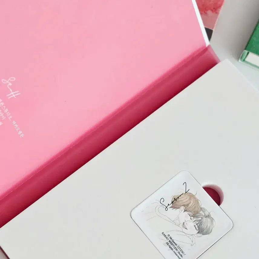 [BUNJANG] Bimil Sai Audio Webtoon Set / 비밀사이 오디오 웹툰세트