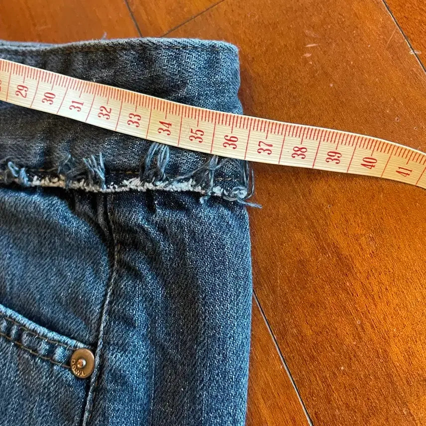 [BUNJANG] DUEL Denim Long Skirt / 듀엘 데님 롱치마