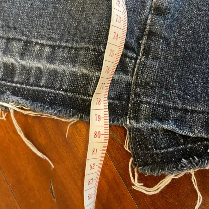 [BUNJANG] DUEL Denim Long Skirt / 듀엘 데님 롱치마