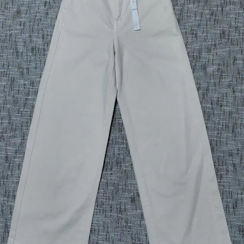 [BUNJANG] SOMETHING Lisa Wide Denim Pants / (새상품) SOMETHING 리사 와이드 데님 아이보리 XS