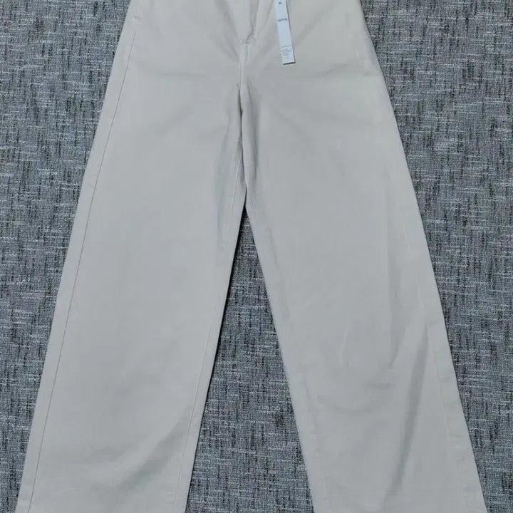 [BUNJANG] SOMETHING Lisa Wide Denim Pants / (새상품) SOMETHING 리사 와이드 데님 아이보리 XS